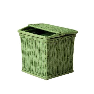 Heath Bluff Laundry Hamper - Green
