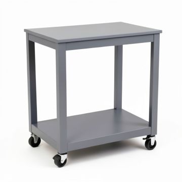 Elm Canyon Empty Rolling Workshop Cart - Gray (synthetic illustration; no displayed measurements)