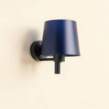 Clay Arc Wall Sconce Mounted On A Plain Wall (synthetic illustration; no displayed measurements)