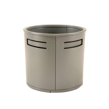 Lake Crest Closed Garden Compost Bin - Gray