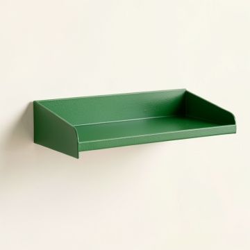 Elm Bridge Wall-Mounted Shelf - Green (synthetic illustration; no displayed measurements)