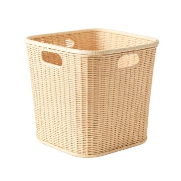 Holly Arc Laundry Hamper - Ivory