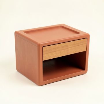 Linden Crossing Under-Desk Drawer Unit - Terracotta (synthetic illustration; no displayed measurements)