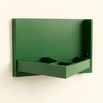 Reed Crossing Empty Wall-Mounted Tool Organizer Panel - Green (synthetic illustration; no displayed measurements)