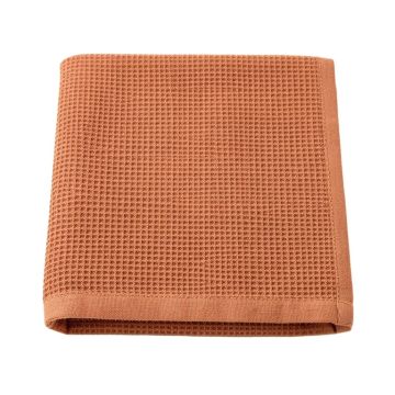 Field Bend Bath Towel - Terracotta