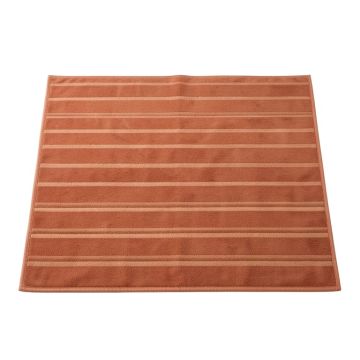 River Bend Rectangular Outdoor Rug - Terracotta