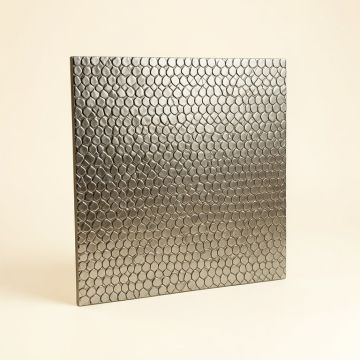 11 '' X 12 '' Metal Peel & Stick Mosaic Tile (synthetic illustration; no displayed measurements)