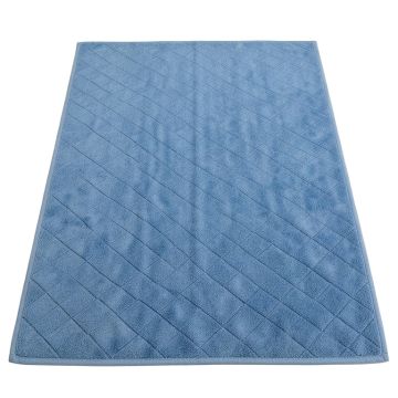 Brook Brook Bath Mat - Blue