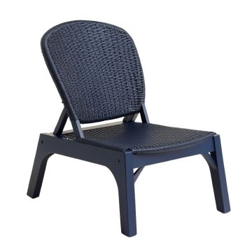 Fern Brook Outdoor Lounge Chair - Navy