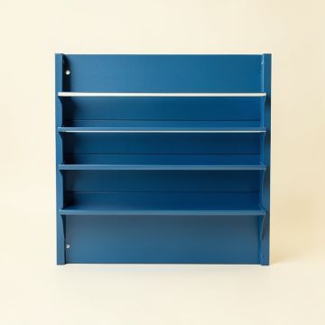 Glen Dell Empty Wall-Mounted Tool Organizer Panel - Blue (synthetic illustration; no displayed measurements)
