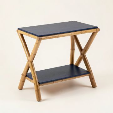 Aspen Dale Side Table - Navy (synthetic illustration; no displayed measurements)