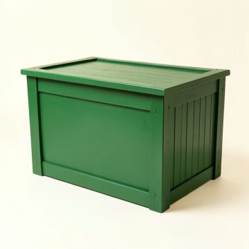 Shore Crossing Closed Outdoor Storage Box - Green (synthetic illustration; no displayed measurements)