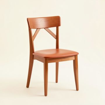 Vale Brook Dining Chair - Terracotta (synthetic illustration; no displayed measurements)