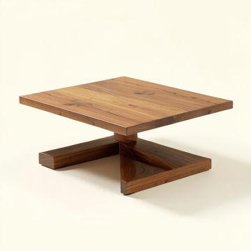 Lipe Solid Wood Coffee Table (synthetic illustration; no displayed measurements)