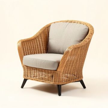 Samiyah 35 '' Wide Papasan Chair (synthetic illustration; no displayed measurements)