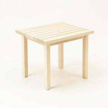 Cliff Dell Compact Balcony Table - Ivory (synthetic illustration; no displayed measurements)