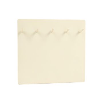 Linden Bend Empty Wall-Mounted Tool Organizer Panel - Ivory