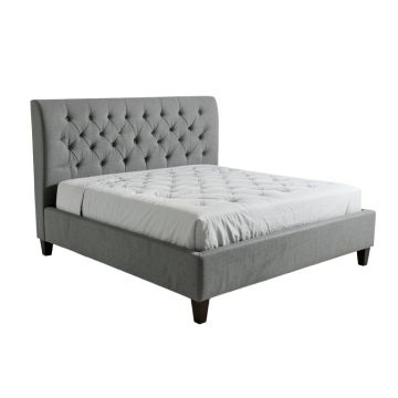Parkey Queen Tufted Upholstered Standard Bed