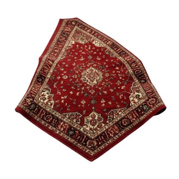 La Junta Power Loom Red Rug