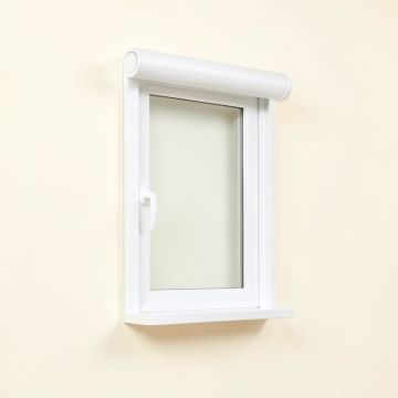 Metal Window Scroll Wall Décor (synthetic illustration; no displayed measurements)