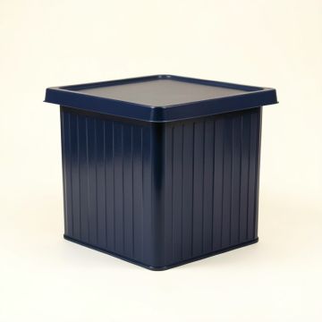 Hazel Bridge Closed Outdoor Storage Box - Navy (synthetic illustration; no displayed measurements)