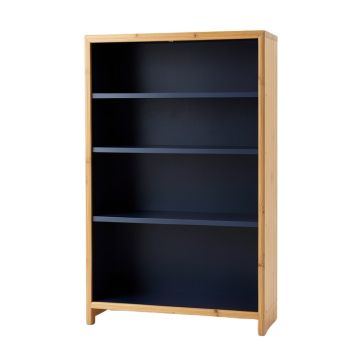 Fern Canyon Freestanding Bookcase - Navy