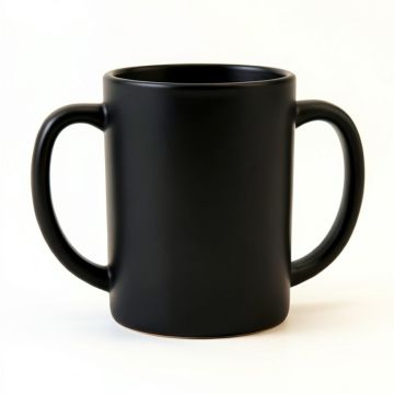 Field Canyon Ceramic Mug - Black (synthetic illustration; no displayed measurements)