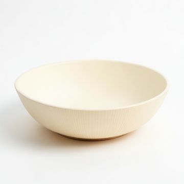 Moss Branch Dining Bowl - Cream (synthetic illustration; no displayed measurements)