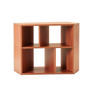 Brook Canyon Desktop Shelving Unit - Terracotta