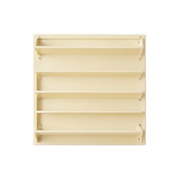 Briar Bridge Empty Wall-Mounted Tool Organizer Panel - Ivory