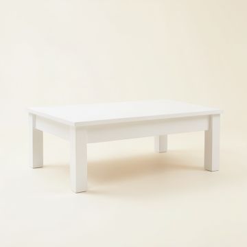 River Bend Coffee Table - White (synthetic illustration; no displayed measurements)