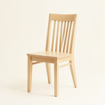 Fern Bend Dining Chair - Beige (synthetic illustration; no displayed measurements)