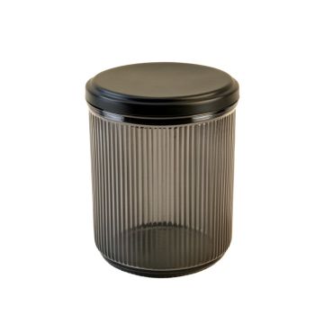 Birch Canyon Storage Canister With Lid - Black