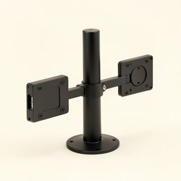 Desk-Mount Dual Monitor Arm Height Adjustable Universal 2 Screen Desk Mount (synthetic illustration; no displayed measurements)