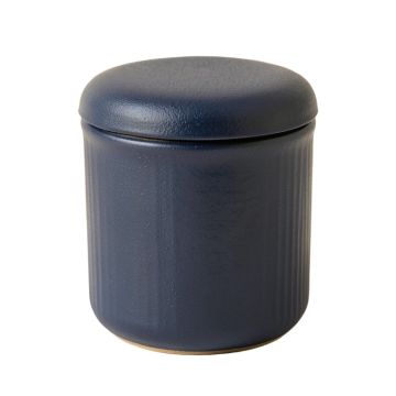 Wren Branch Storage Canister With Lid - Navy