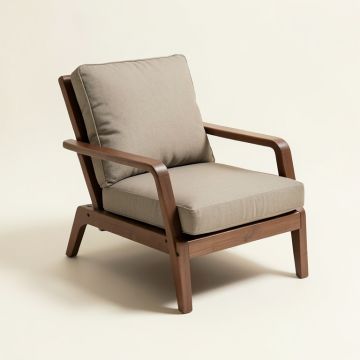 River Brook Patio Chair With Cushions (synthetic illustration; no displayed measurements)