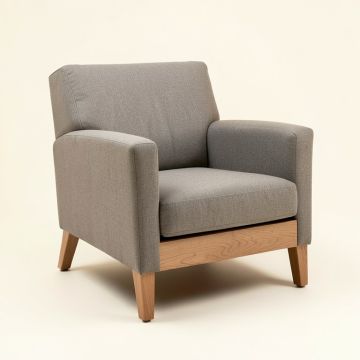 Rotterdam 29 '' Wide Polyester Armchair (synthetic illustration; no displayed measurements)