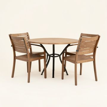 Tenafly 3 Piece Bistro Set (synthetic illustration; no displayed measurements)