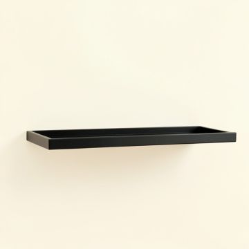 Holly Bend Wall-Mounted Shelf - Black (synthetic illustration; no displayed measurements)