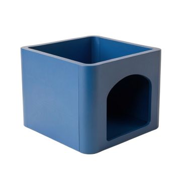 Dawn Canyon Empty Furniture-Style Litter Enclosure - Blue