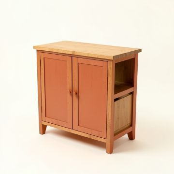 Field Dell Freestanding Laundry Folding Counter - Terracotta (synthetic illustration; no displayed measurements)