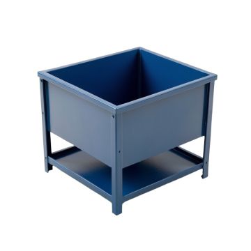Brook Bend Empty Raised Planter - Blue