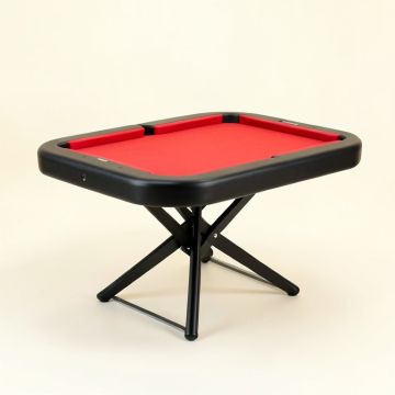 47.5 '' 6-Player Folding Poker Table (synthetic illustration; no displayed measurements)