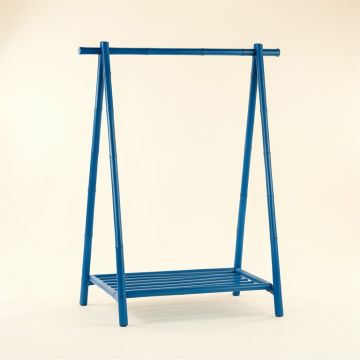 Olive Arc Empty Garment Rack - Blue (synthetic illustration; no displayed measurements)