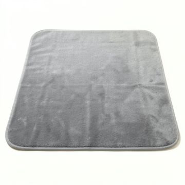 Reed Arc Bath Mat - Gray (synthetic illustration; no displayed measurements)