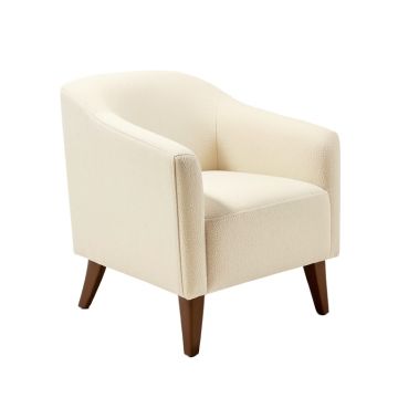 Devers Upholstered Side Chair In Cream