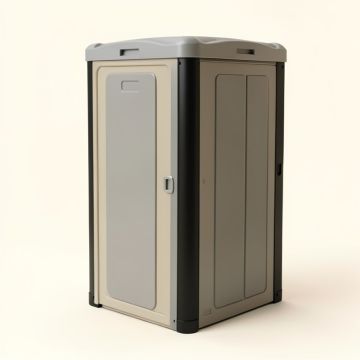 4 Ft. W X 2 Ft. D Plastic Vertical Tool Shed (synthetic illustration; no displayed measurements)