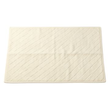 Hill Bridge Bath Mat - Cream