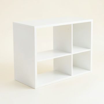 Glen Brook Desktop Shelving Unit - White (synthetic illustration; no displayed measurements)