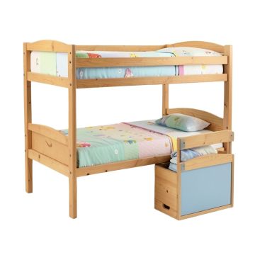 Hajrah Full Over Full Bunk Bed With Trundle